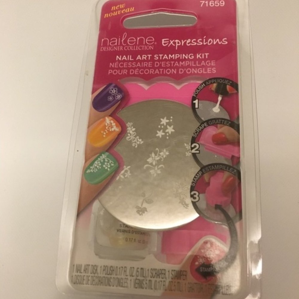 FREE with $20 or more purchase Nailene Nail Art Stamping